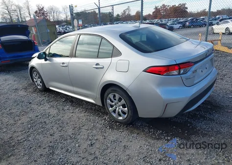2021 Toyota Corolla Le z USA, uszkodzony, nr VIN 5YFEPMAE1MP166509
